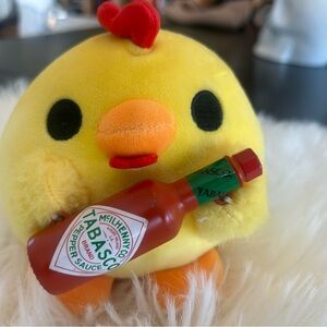 Dani Chicken with Tabasco collectible plush toy